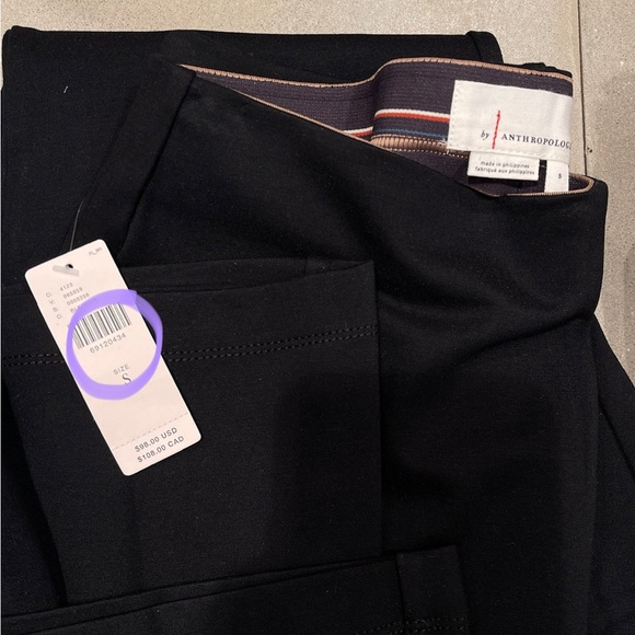 ISO - By Anthropologie Knit Pull-On Flared Trousers in SMALL TALL or SMALL only! - Picture 3 of 5